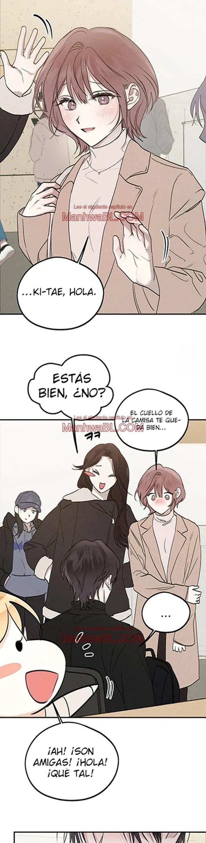 Conviviendo con un fantasma - Capítulo 12 manhwa