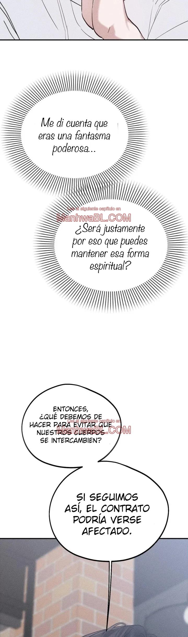 Conviviendo con un fantasma - Capítulo 10 manhwa