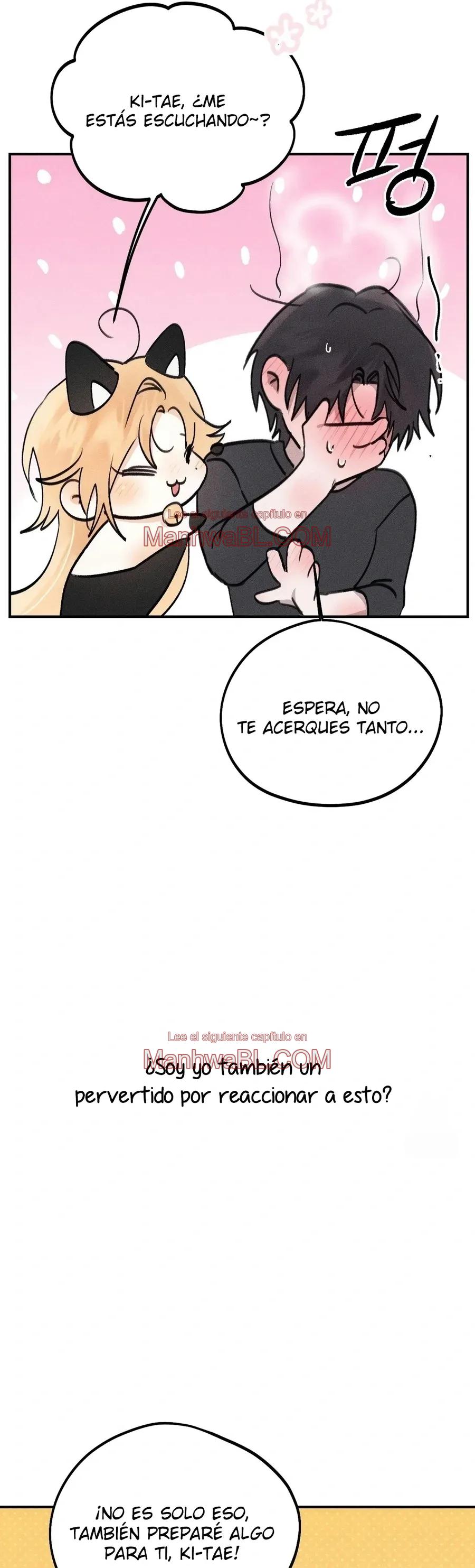Conviviendo con un fantasma - Capítulo 18 manhwa