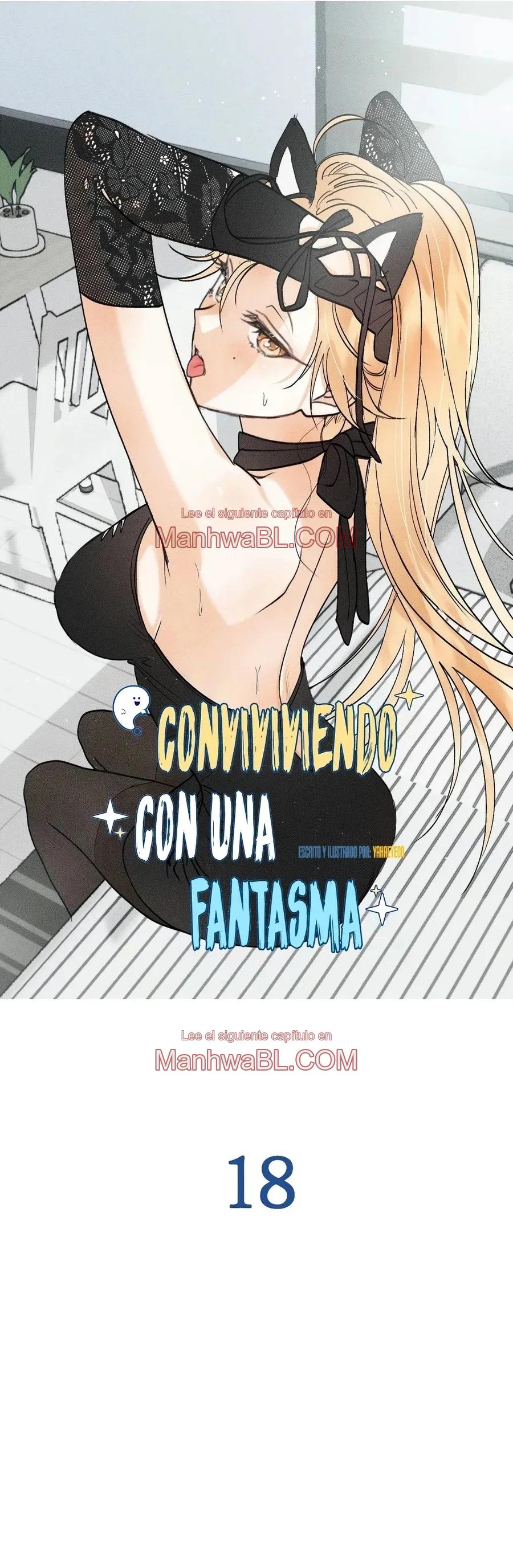 Conviviendo con un fantasma - Capítulo 18 manhwa