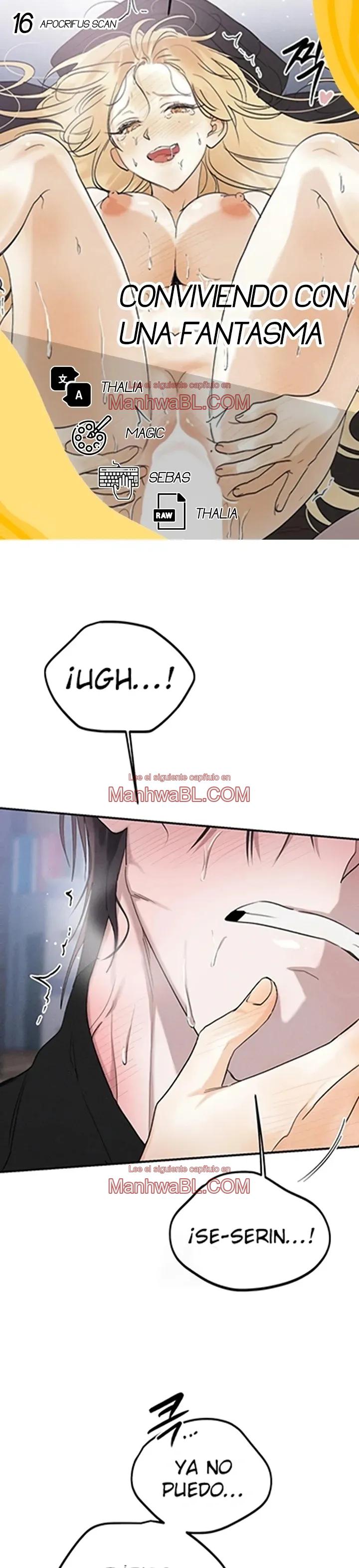 Conviviendo con un fantasma - Capítulo 16 manhwa