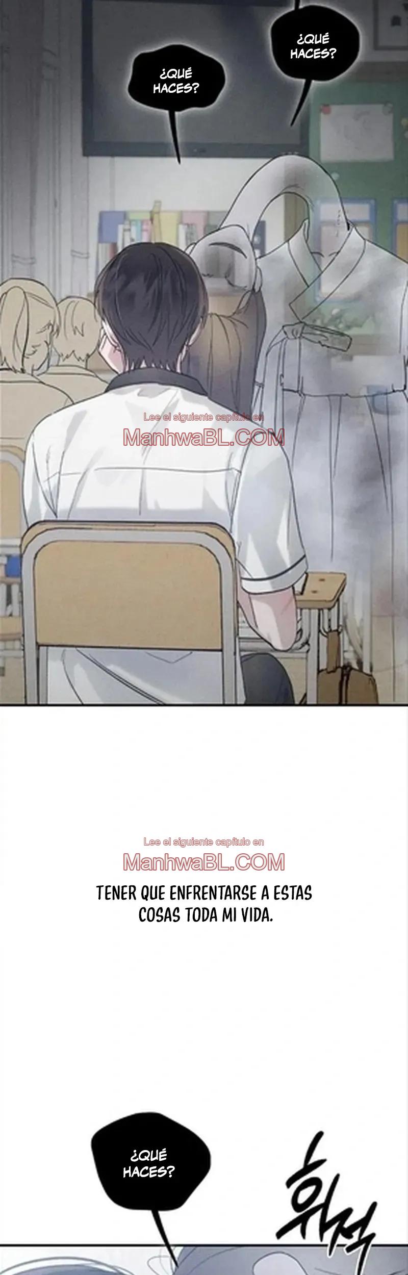 Conviviendo con un fantasma - Capítulo 24 manhwa