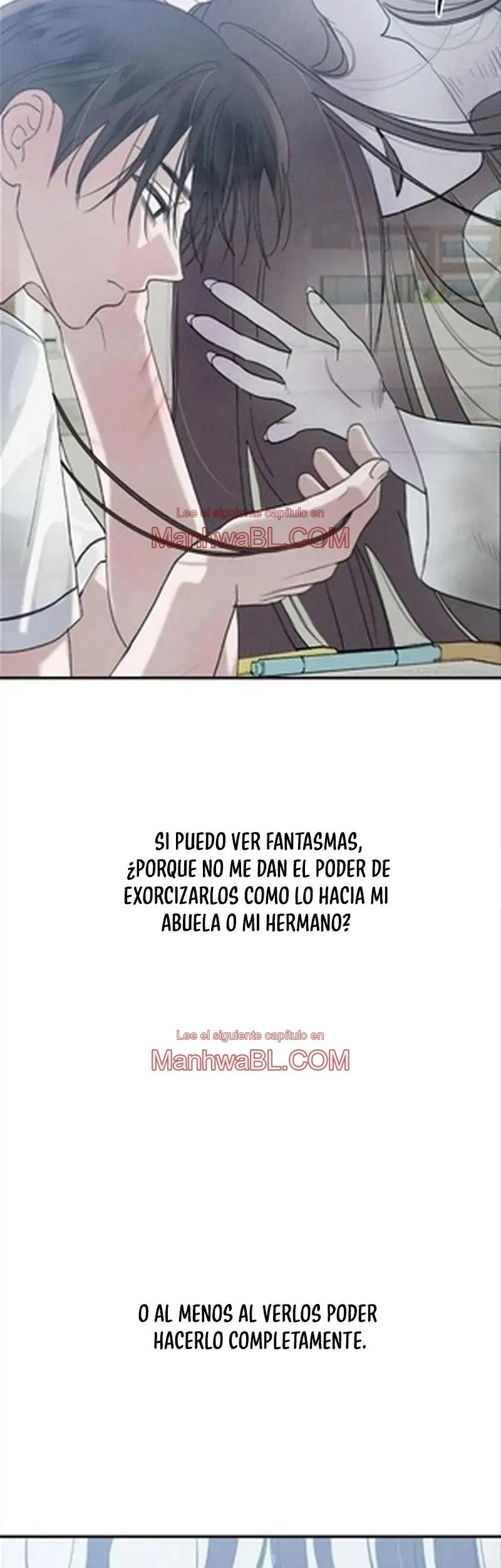 Conviviendo con un fantasma - Capítulo 24 manhwa