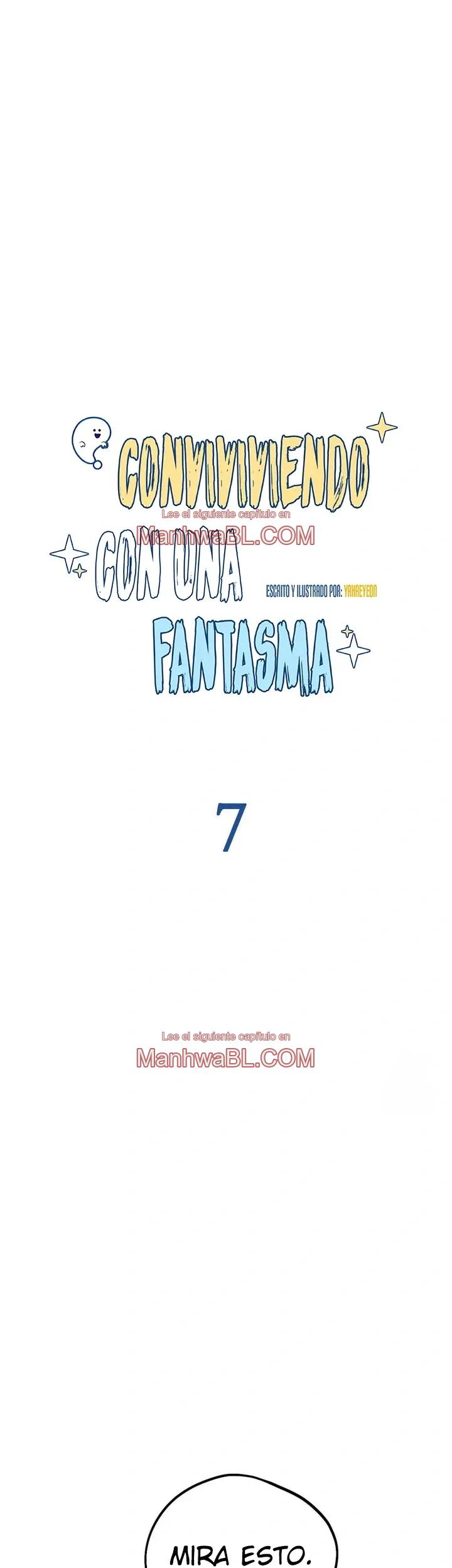 Conviviendo con un fantasma - Capítulo 7 manhwa