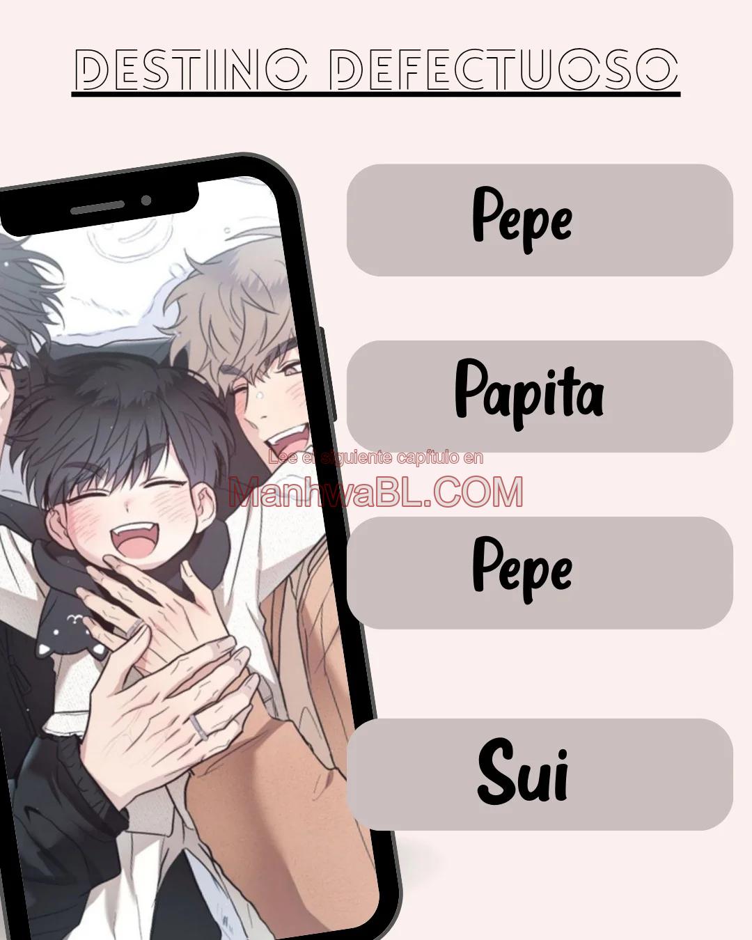 Destino Defectuoso - Capítulo 6 3 manhwa
