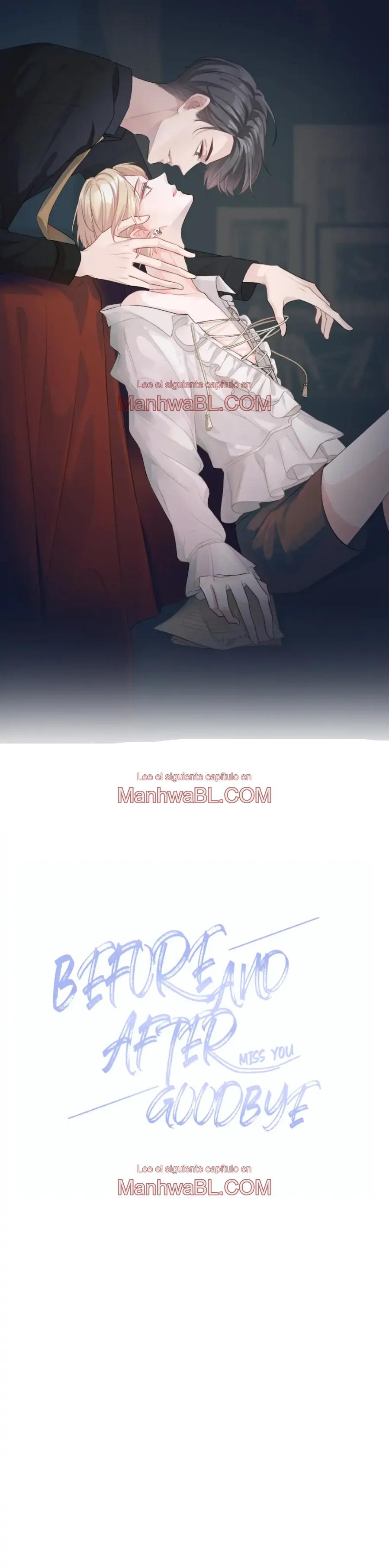 Antes y después del adiós - Capítulo 15 manhwa