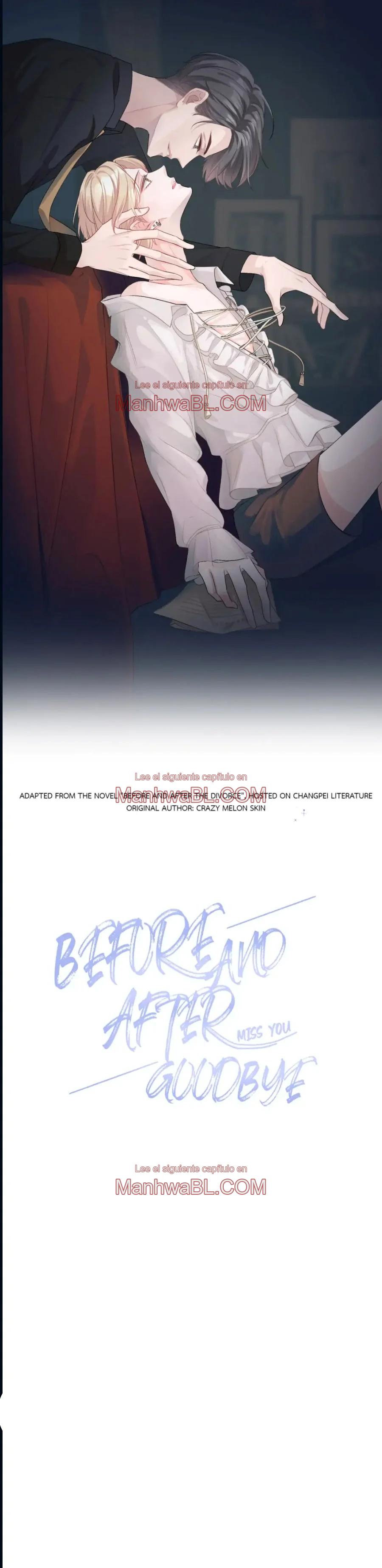 Antes y después del adiós - Capítulo 18 manhwa