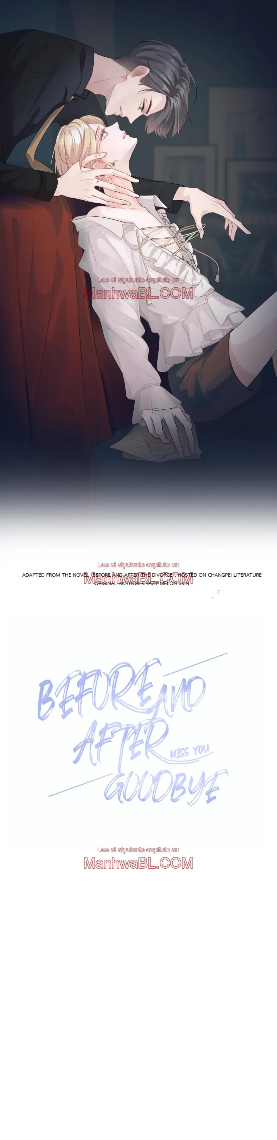 Antes y después del adiós - Capítulo 13 manhwa