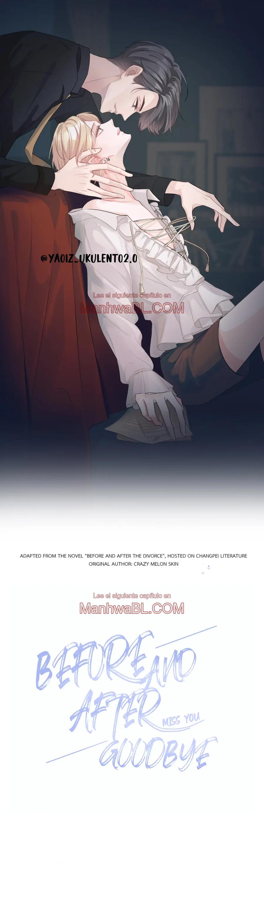 Antes y después del adiós - Capítulo 9 manhwa