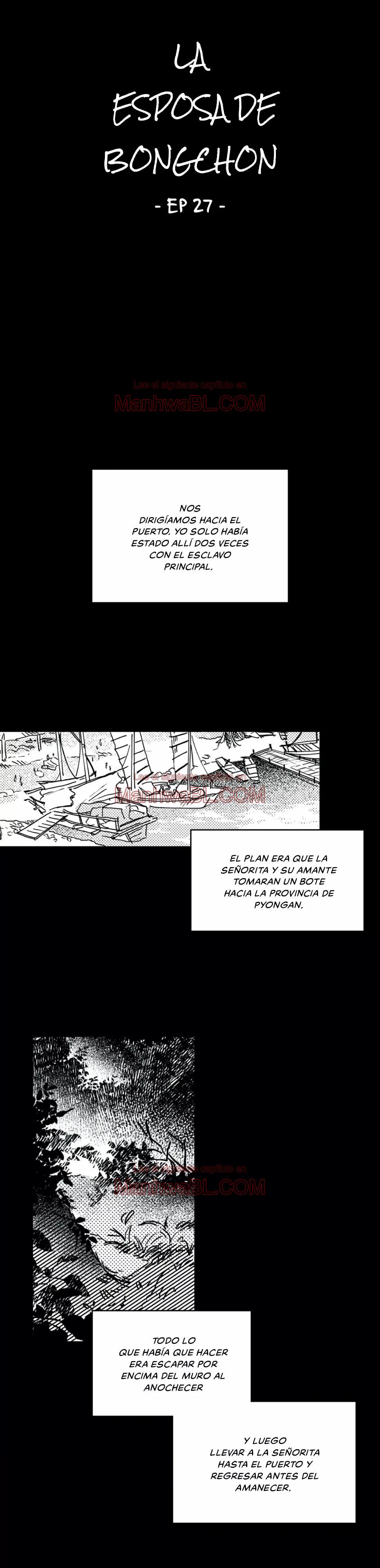 La esposa de Bongchon - Capítulo 27 manhwa