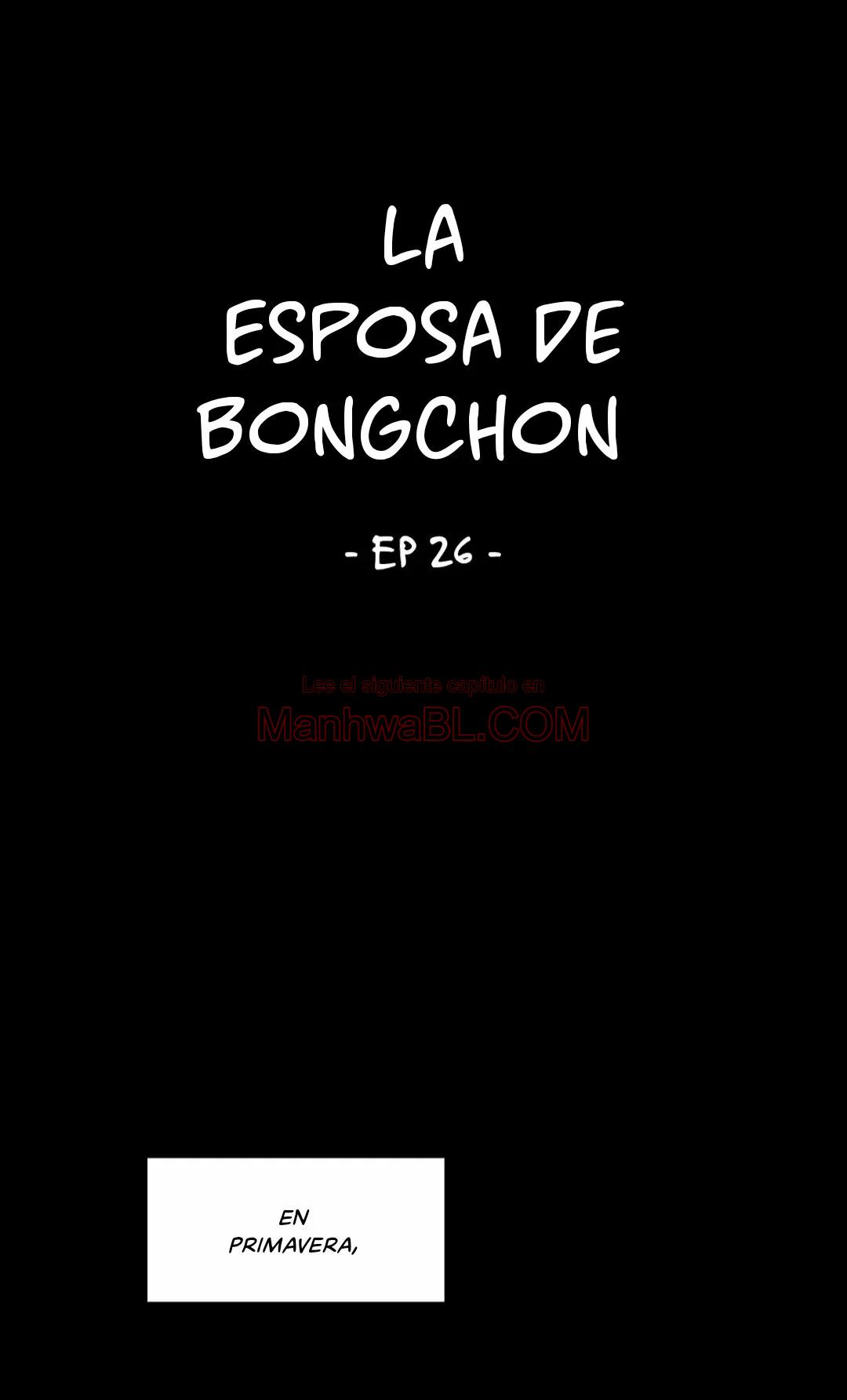 La esposa de Bongchon - Capítulo 26 manhwa