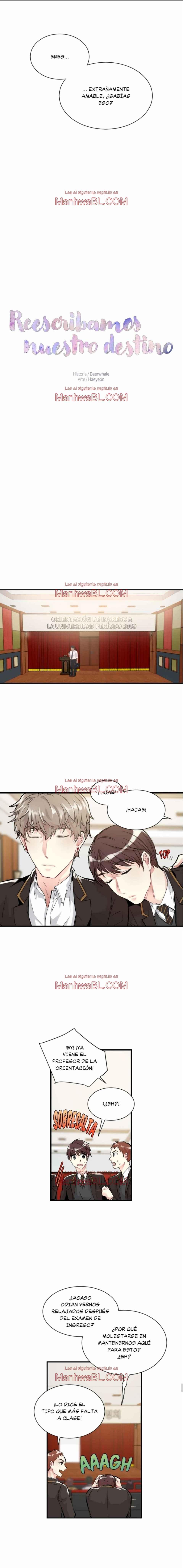 Reescribamos nuestro destino - Capítulo 11 manhwa