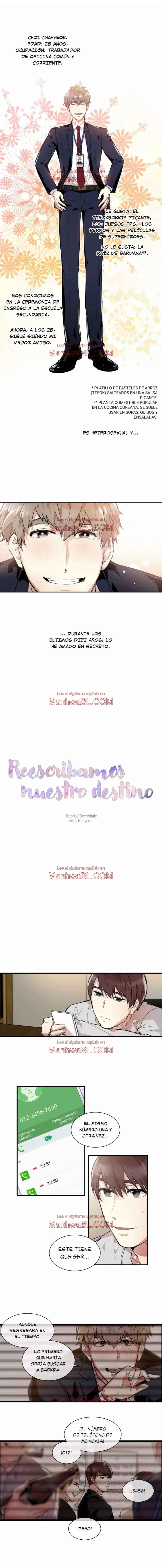 Reescribamos nuestro destino - Capítulo 2 manhwa
