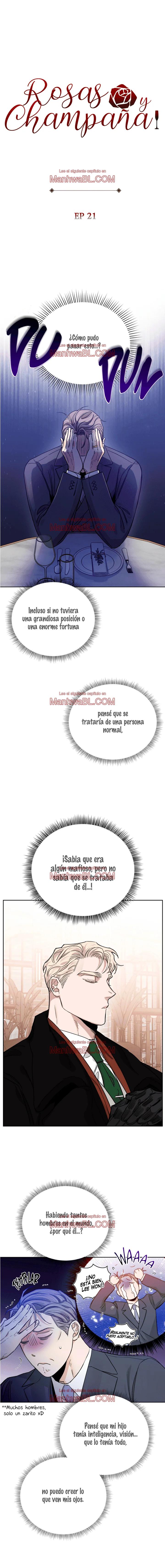 Rosas y Champaña - Capítulo 74 manhwa