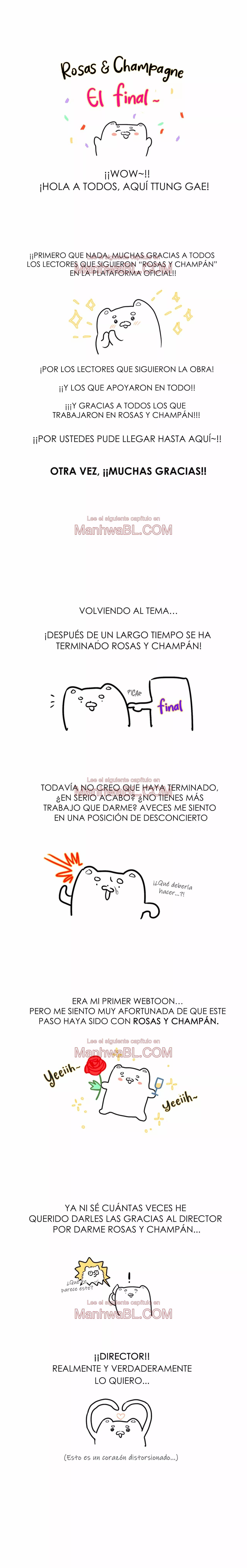 Rosas y Champaña - Capítulo 53 manhwa