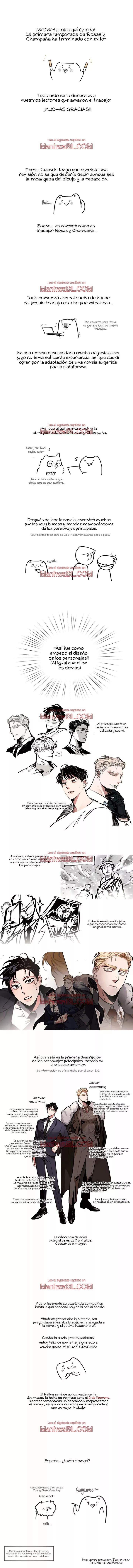 Rosas y Champaña - Capítulo 24.5 manhwa