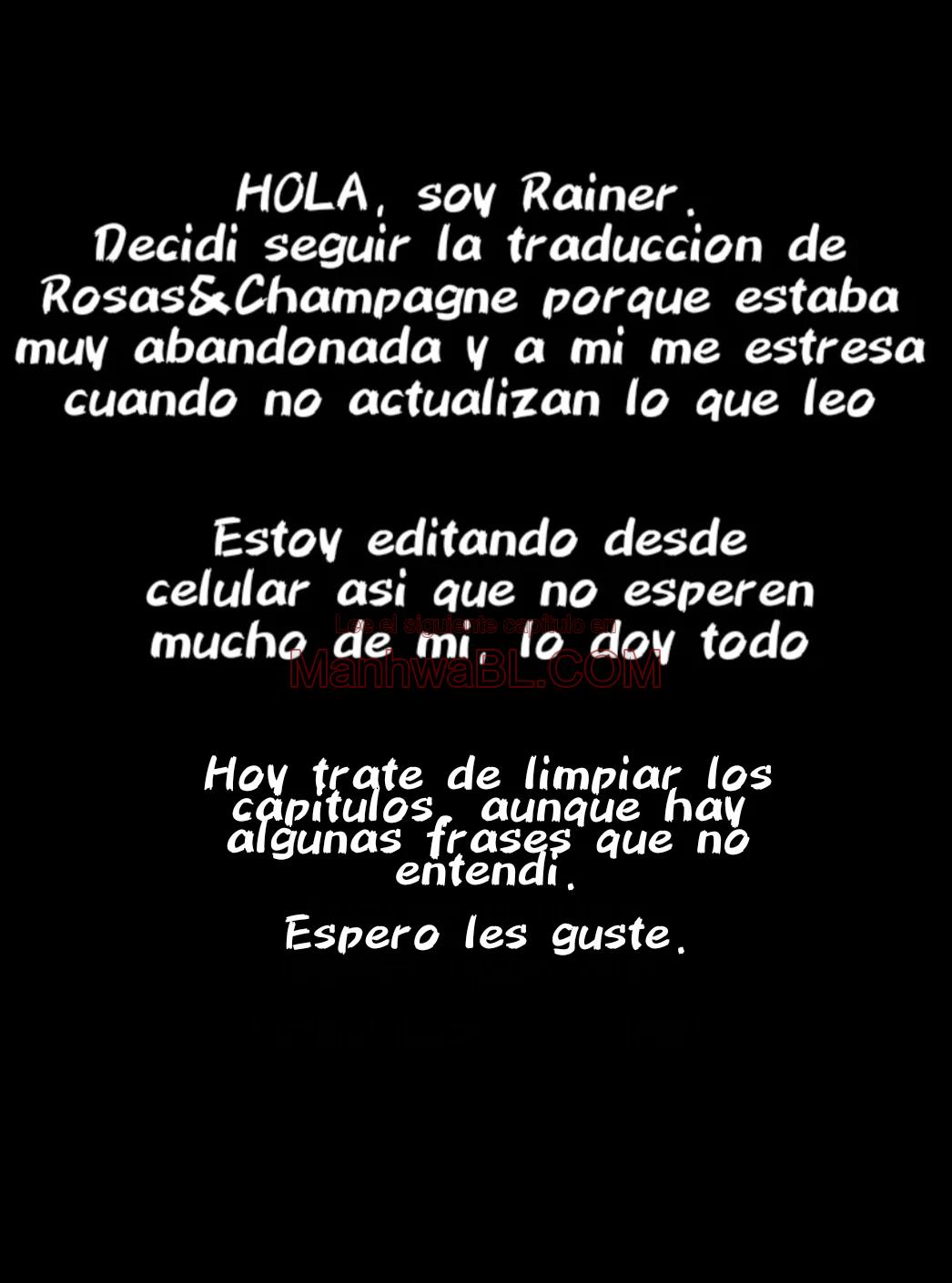 Rosas y Champaña - Capítulo 86 manhwa