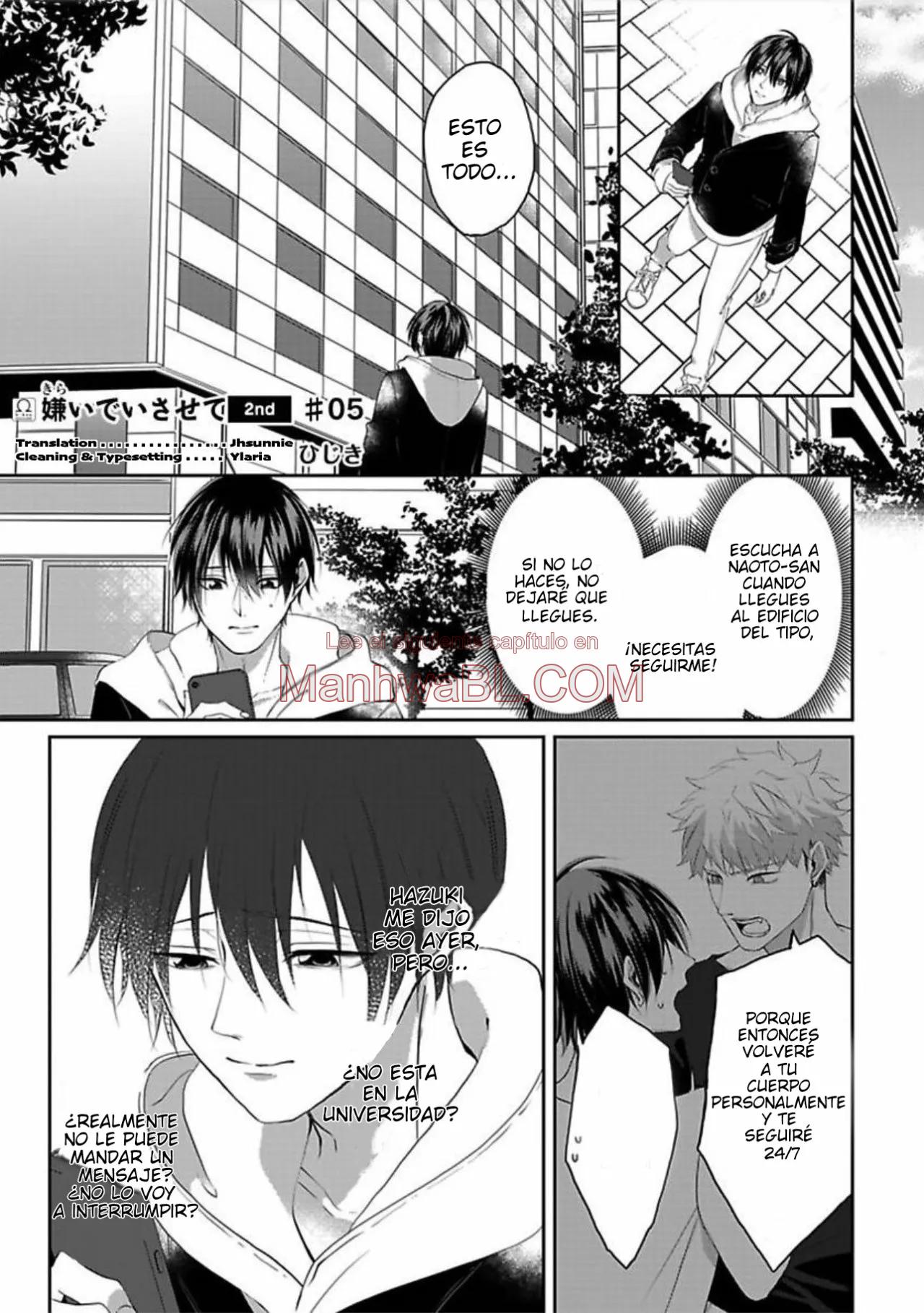 Manhwa BL Español – Leer Yaoi Online Gratis en es.mi2manga.com Kirai de Isasete - Capítulo 11 manhwa