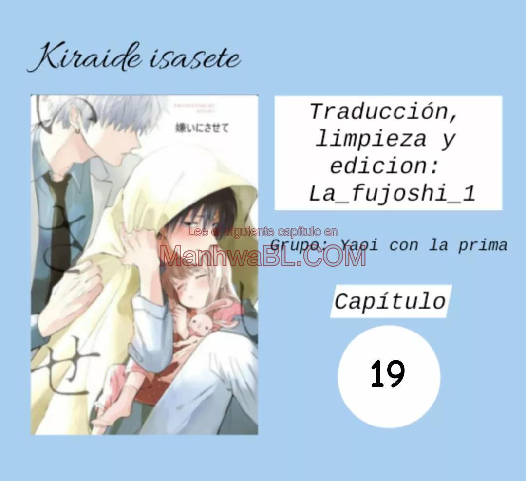 Manhwa BL Español – Leer Yaoi Online Gratis en es.mi2manga.com Kirai de Isasete - Capítulo 19 manhwa