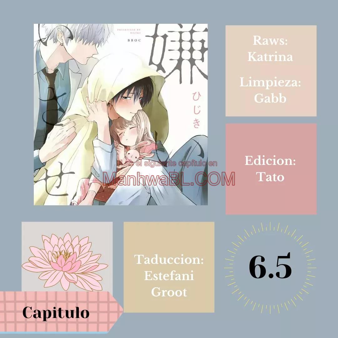 Manhwa BL Español – Leer Yaoi Online Gratis en es.mi2manga.com Kirai de Isasete - Capítulo 6.5 manhwa