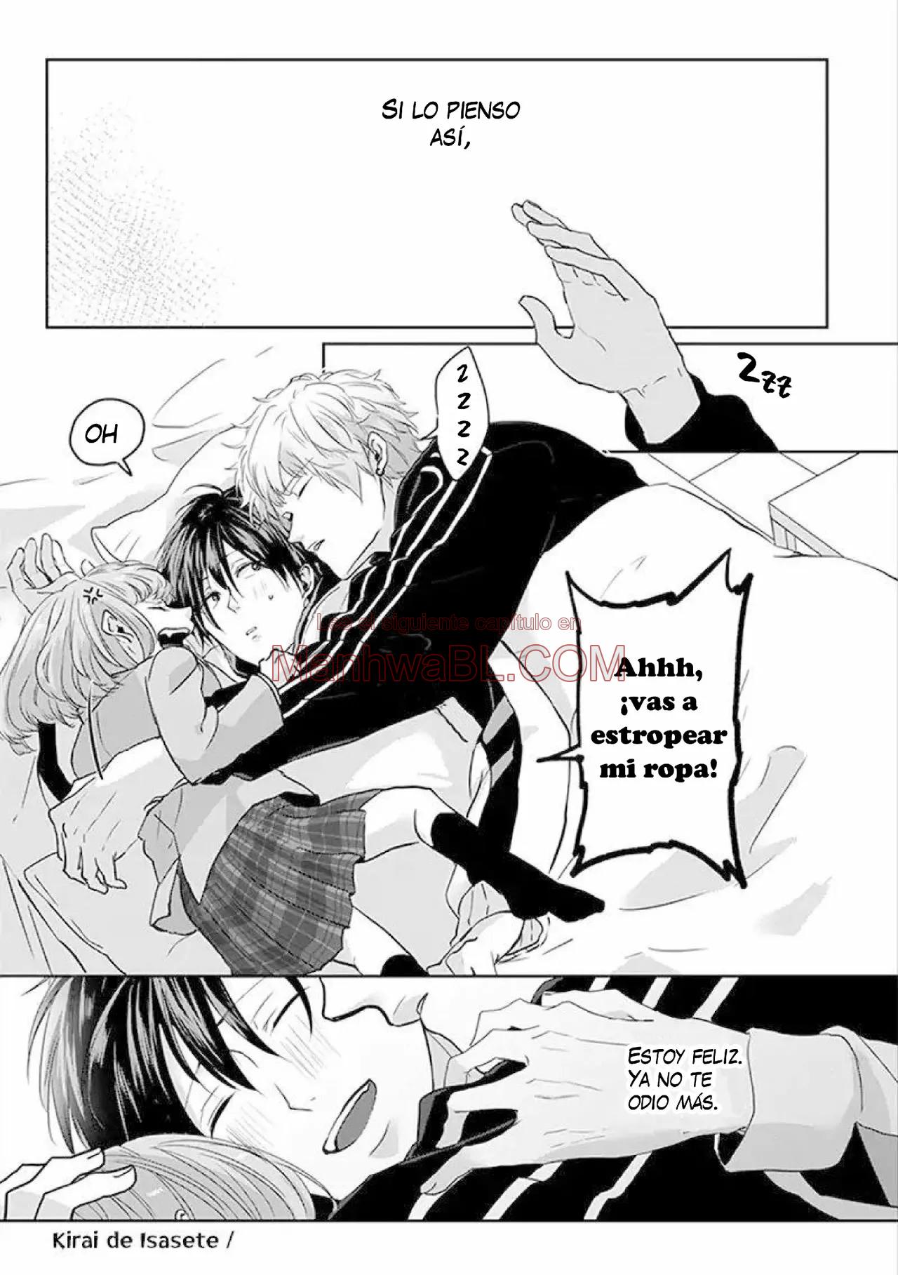 Manhwa BL Español – Leer Yaoi Online Gratis en es.mi2manga.com Kirai de Isasete - Capítulo 6 3 manhwa