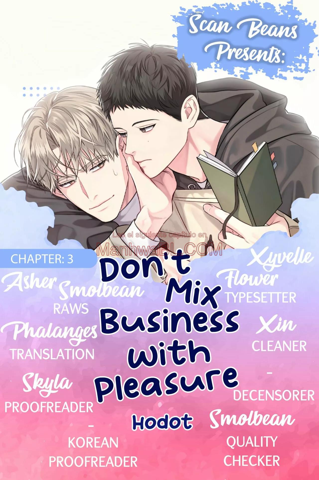 Manhwa BL Español – Leer Yaoi Online Gratis en es.mi2manga.com ¡No mezcles los negocios con el placer! - Capítulo 3 manhwa