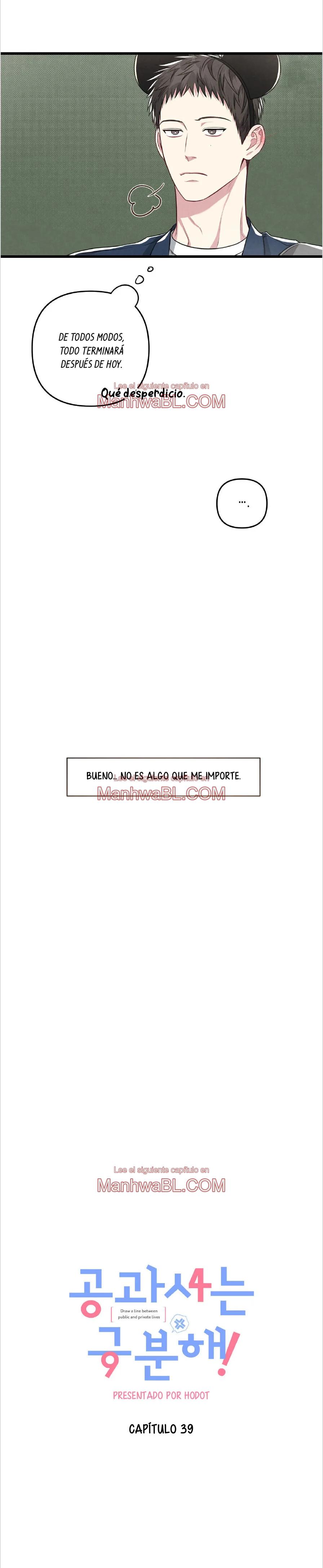 Manhwa BL Español – Leer Yaoi Online Gratis en es.mi2manga.com ¡No mezcles los negocios con el placer! - Capítulo 39 3 manhwa