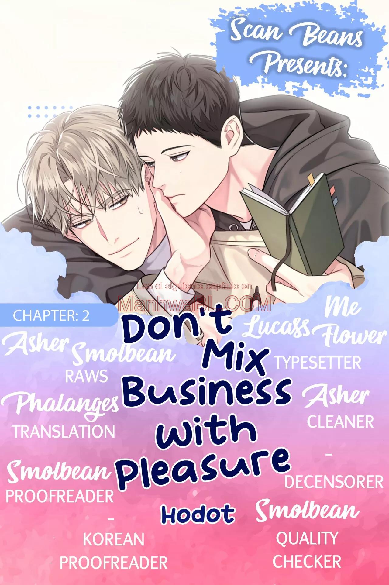 Manhwa BL Español – Leer Yaoi Online Gratis en es.mi2manga.com ¡No mezcles los negocios con el placer! - Capítulo 2 manhwa