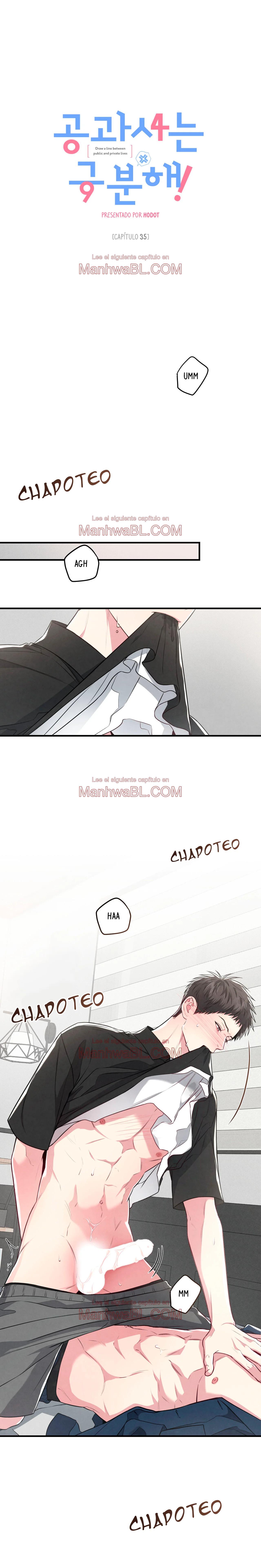Manhwa BL Español – Leer Yaoi Online Gratis en es.mi2manga.com ¡No mezcles los negocios con el placer! - Capítulo 35 manhwa