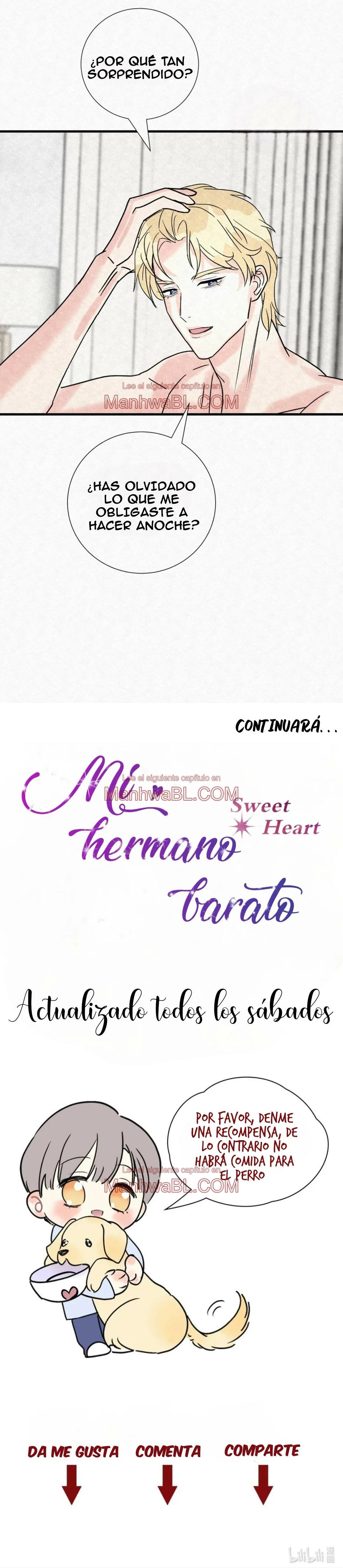 Manhwa BL Español – Leer Yaoi Online Gratis en es.mi2manga.com Mi hermano barato - Capítulo 1 3 manhwa