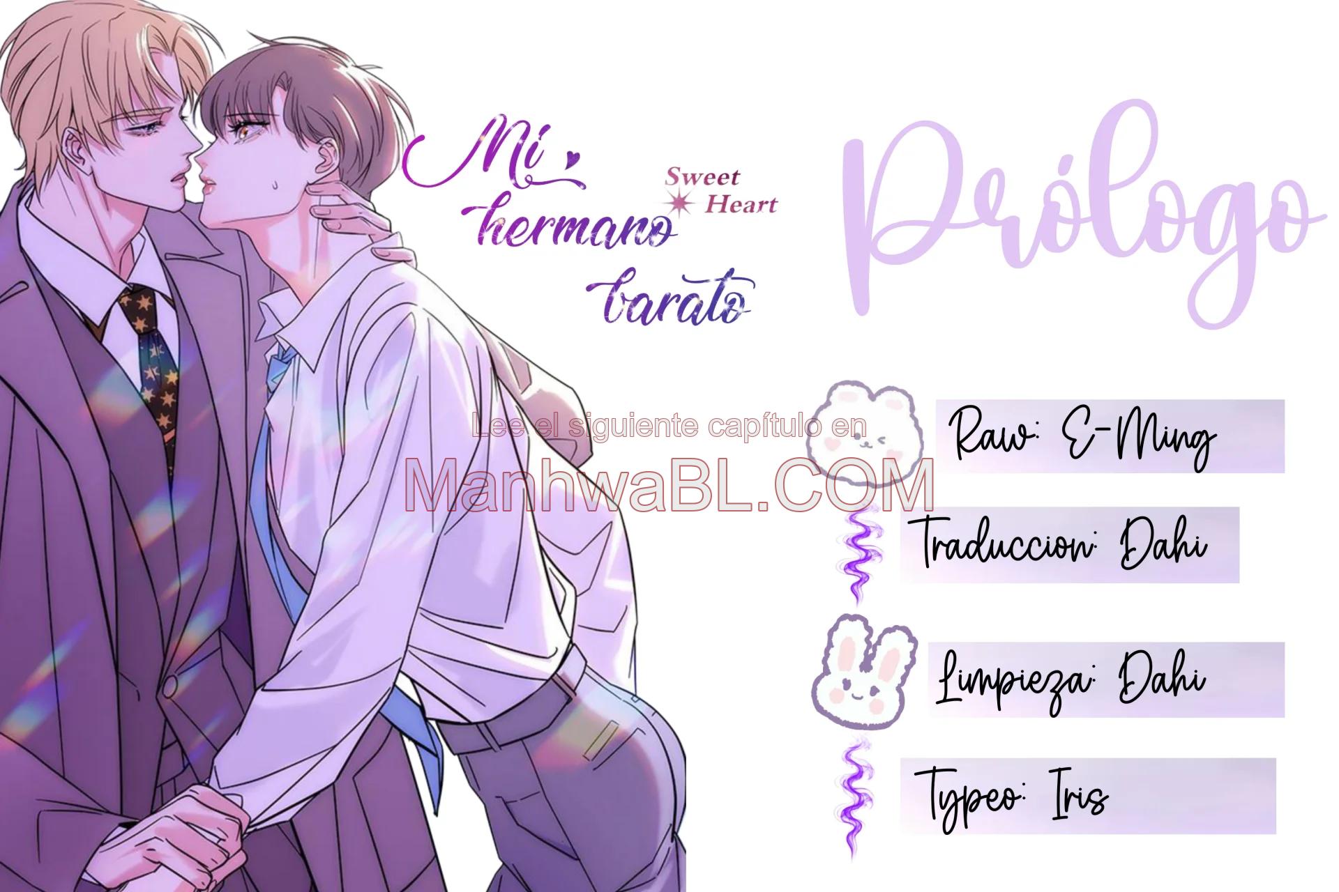 Manhwa BL Español – Leer Yaoi Online Gratis en es.mi2manga.com Mi hermano barato - Capítulo 0 manhwa