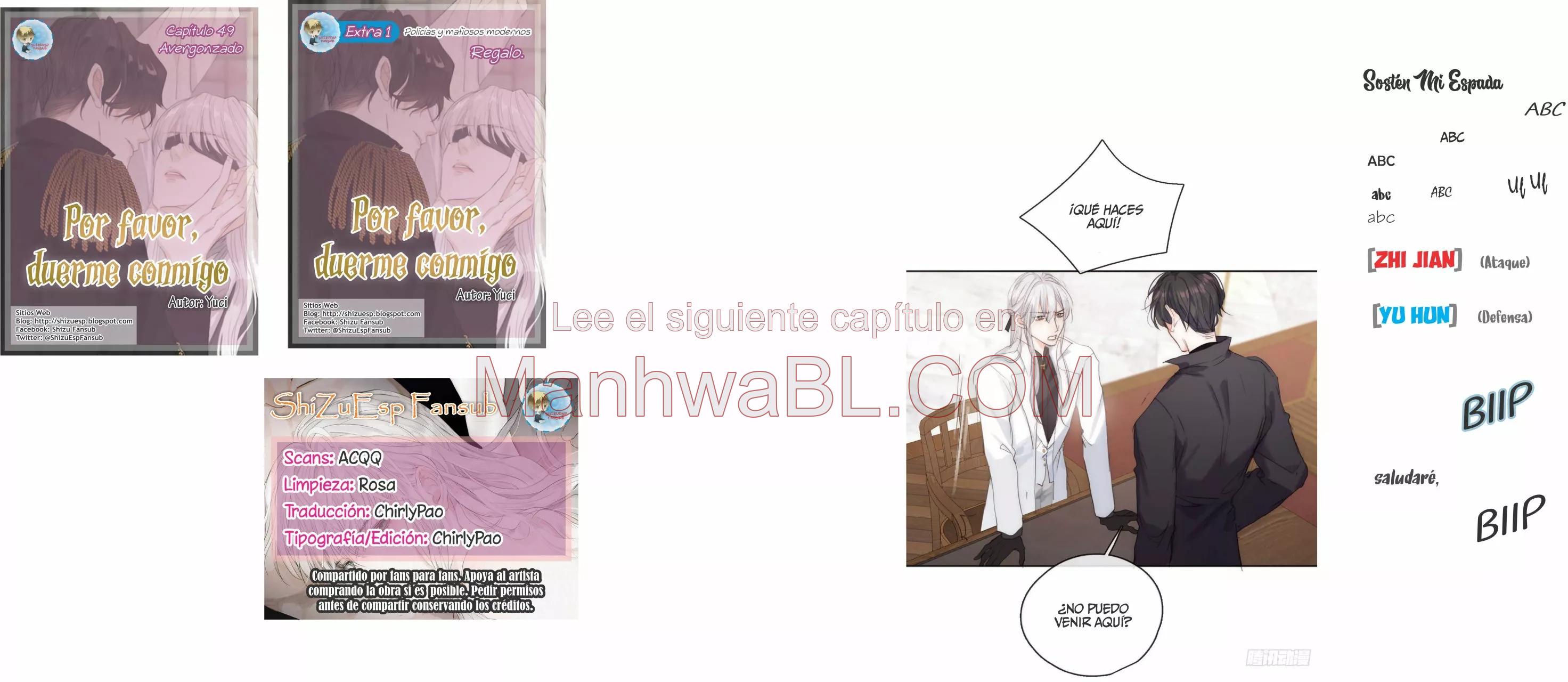 Manhwa BL Español – Leer Yaoi Online Gratis en es.mi2manga.com Por favor, duerme conmigo - Capítulo 49 3 manhwa