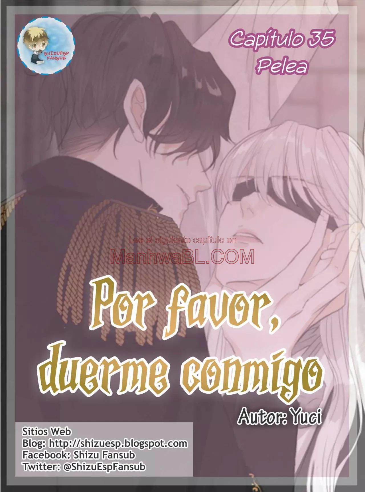 Manhwa BL Español – Leer Yaoi Online Gratis en es.mi2manga.com Por favor, duerme conmigo - Capítulo 35 manhwa