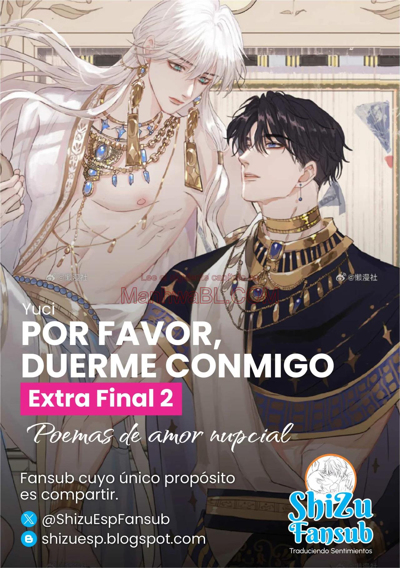 Manhwa BL Español – Leer Yaoi Online Gratis en es.mi2manga.com Por favor, duerme conmigo - Capítulo 202.2 manhwa