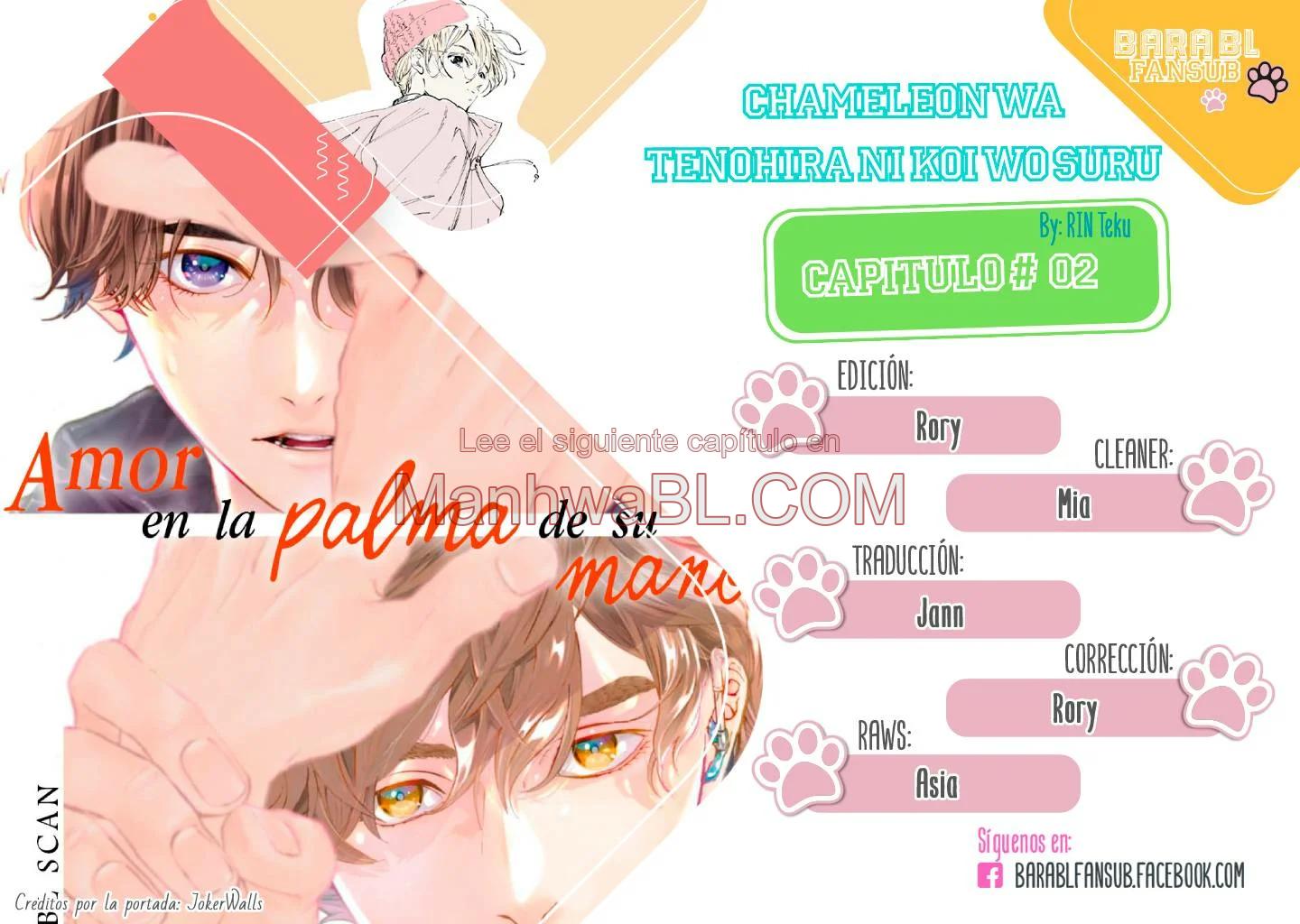 Manhwa BL Español – Leer Yaoi Online Gratis en es.mi2manga.com Amor en la palma de su mano - Capítulo 2 manhwa