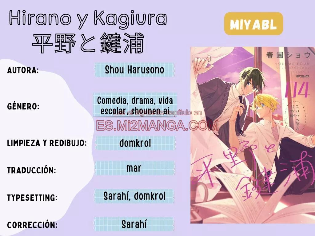 Manhwa BL Español – Leer Yaoi Online Gratis en es.mi2manga.com Hirano y Kagiura - Capítulo 20 manhwa