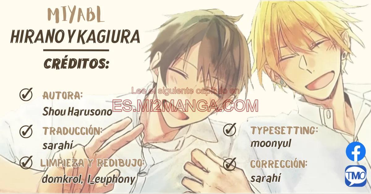 Manhwa BL Español – Leer Yaoi Online Gratis en es.mi2manga.com Hirano y Kagiura - Capítulo 22 manhwa