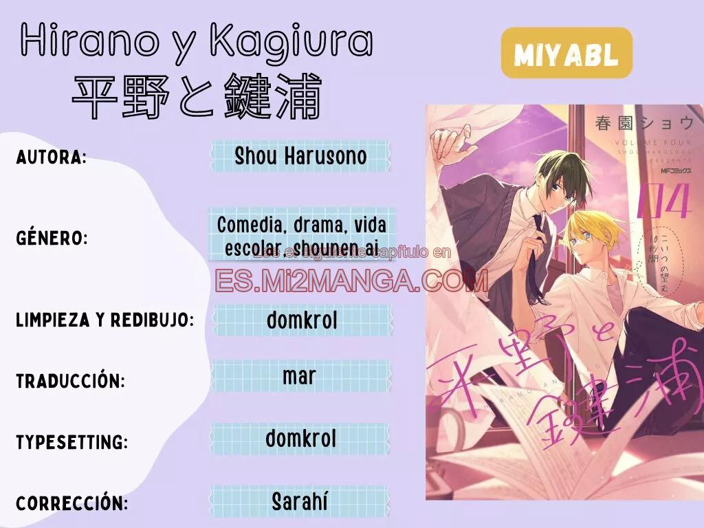 Manhwa BL Español – Leer Yaoi Online Gratis en es.mi2manga.com Hirano y Kagiura - Capítulo 20.1 manhwa