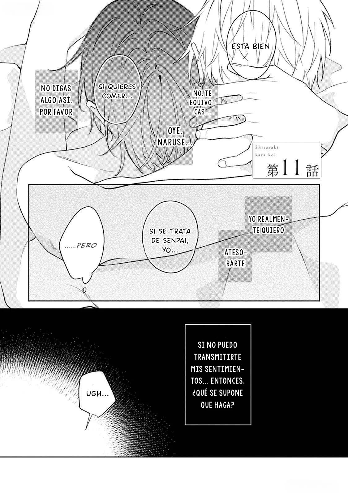 Shitasaki Kara Koi - Capítulo 11 manhwa