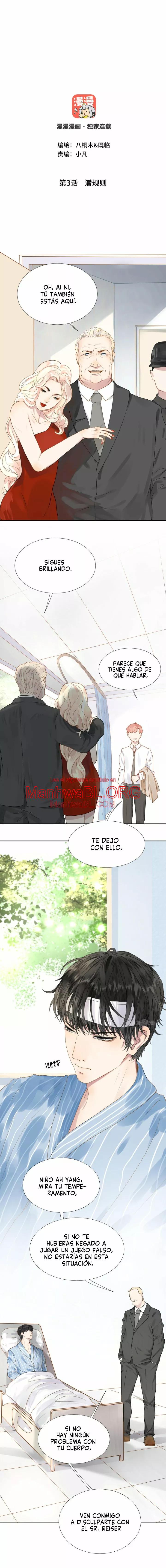 Tres mentiras y un beso - Capítulo 3 manhwa