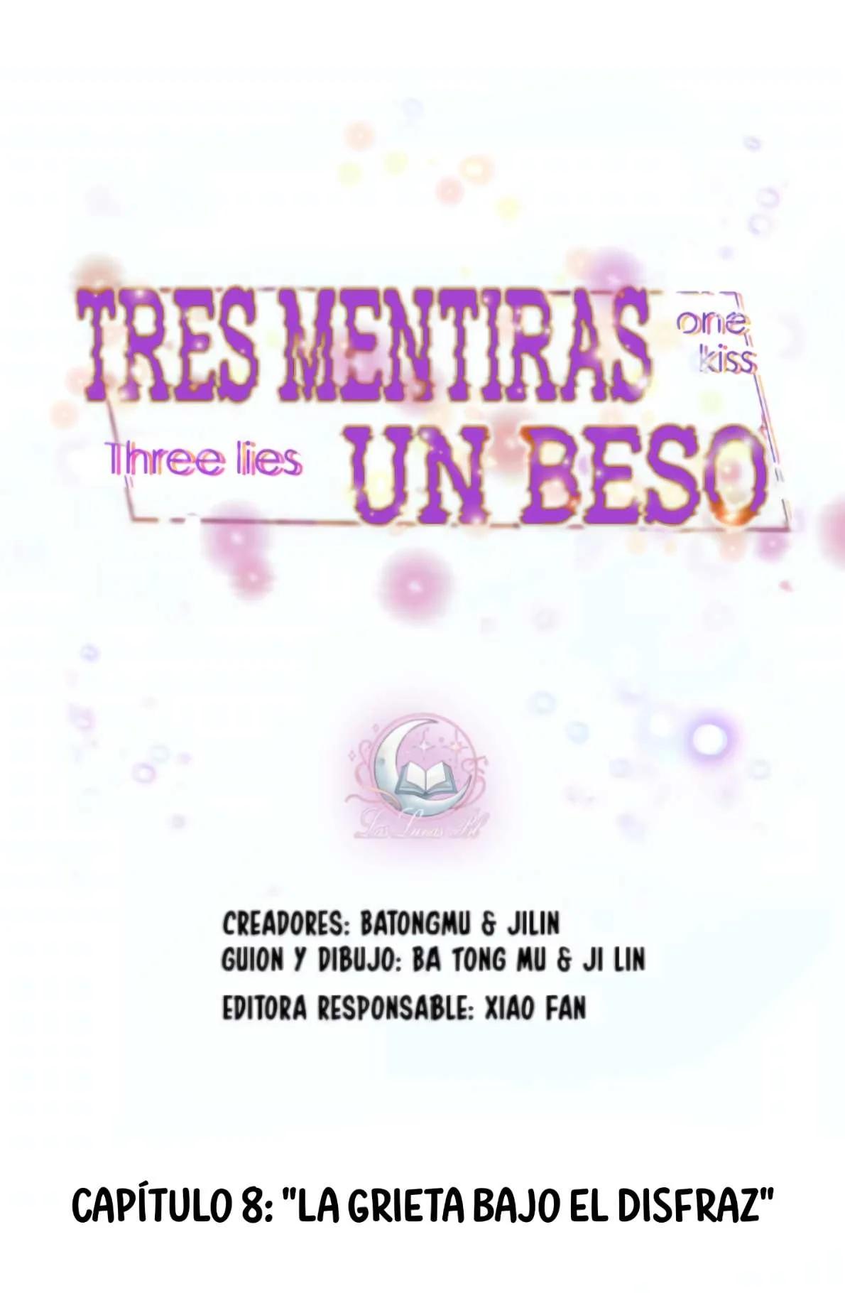 Tres mentiras y un beso - Capítulo 8 manhwa